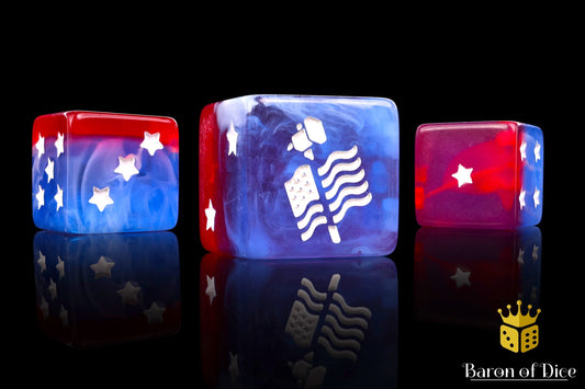 Team USA Dice - 2024 AOS Worlds (Official) - Out of Play