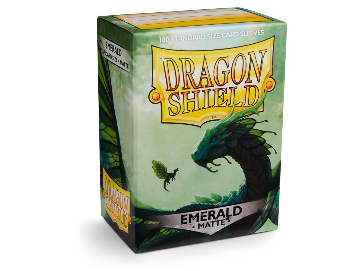 Dragon Shield Matte Sleeve - Emerald ‘Rayalda’ 100ct PunkOuter Games