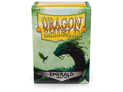 Dragon Shield Matte Sleeve - Emerald ‘Rayalda’ 100ct PunkOuter Games