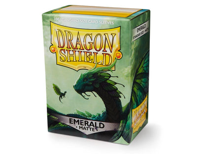 Dragon Shield Matte Sleeve - Emerald ‘Rayalda’ 100ct PunkOuter Games