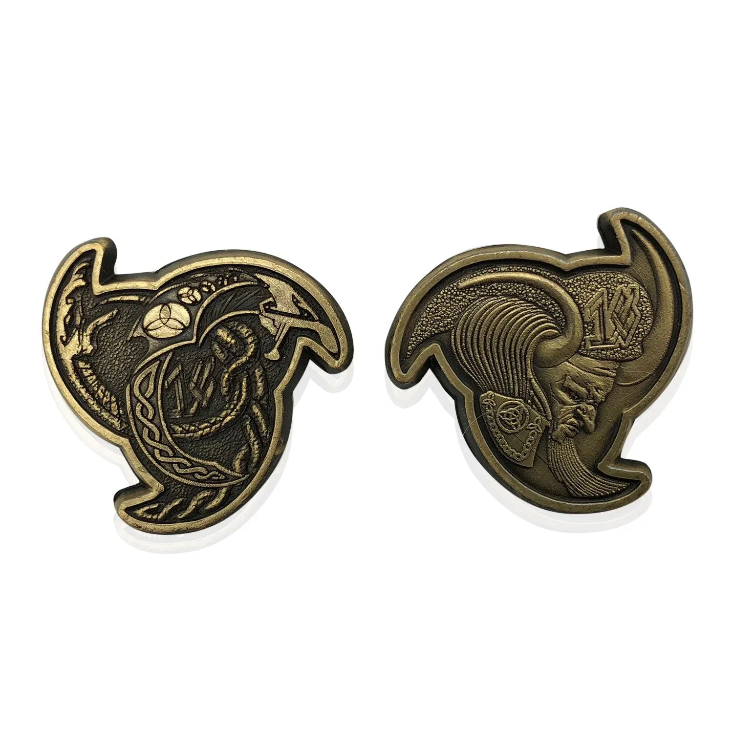 Adventure Coins - Norse Metal Coins Set of 10 - Out of Play