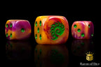 Alien Dice - Orange & Green - Out of Play