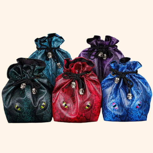 All Seeing Snake Dice Bag - Out of Play Board Game Accessories