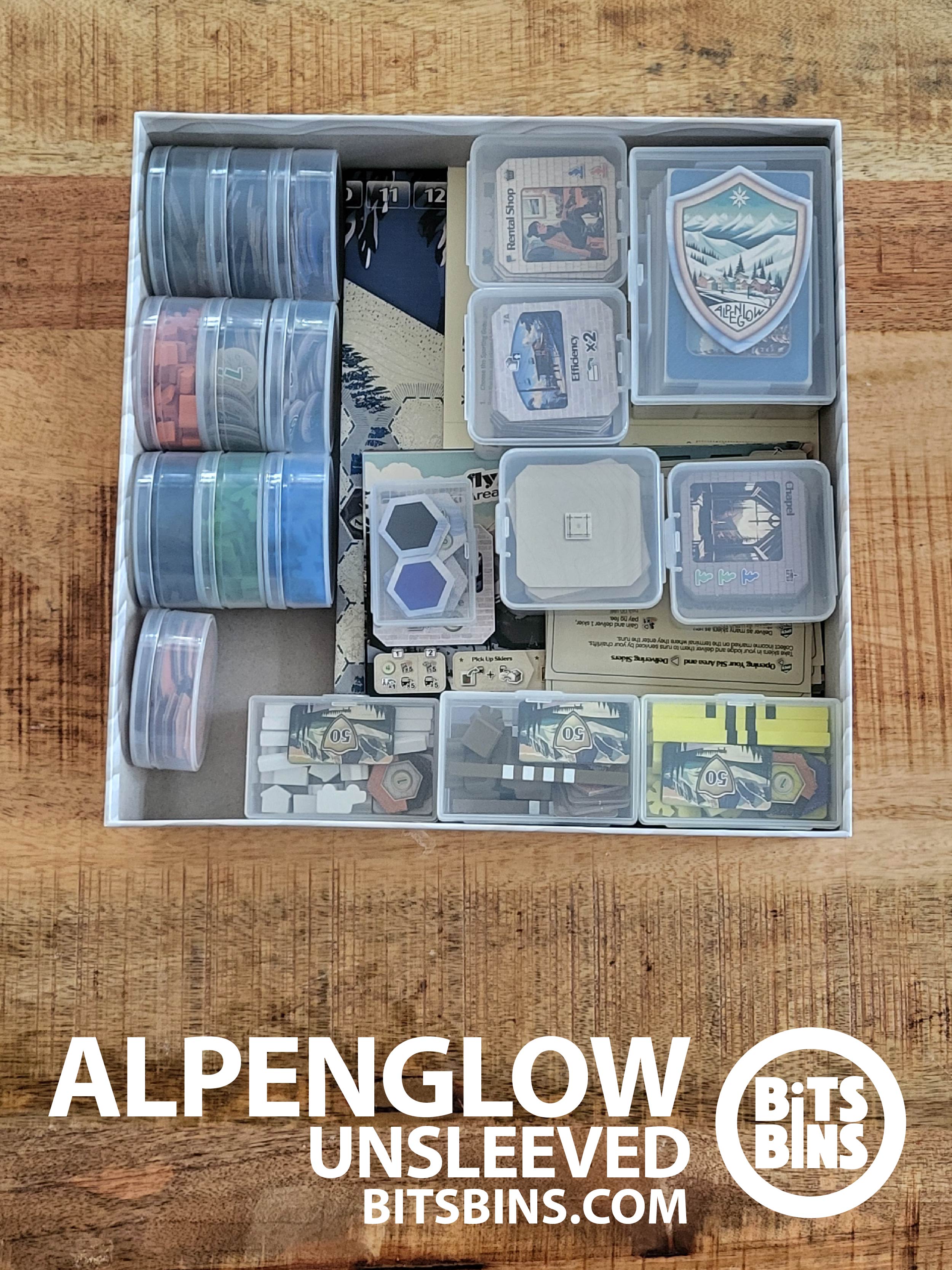 Alpenglow (Unsleeved) BitsBins -10 Pods, 1 Mini, 6 Original, 1 100+ Card Box, 4 Stacks - Out of Play