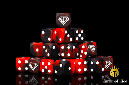 Angry Joe Show Official Dice - Red - Out of Play
