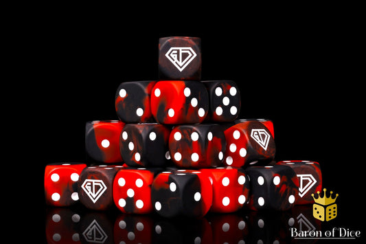 Angry Joe Show Official Dice - Red - Out of Play