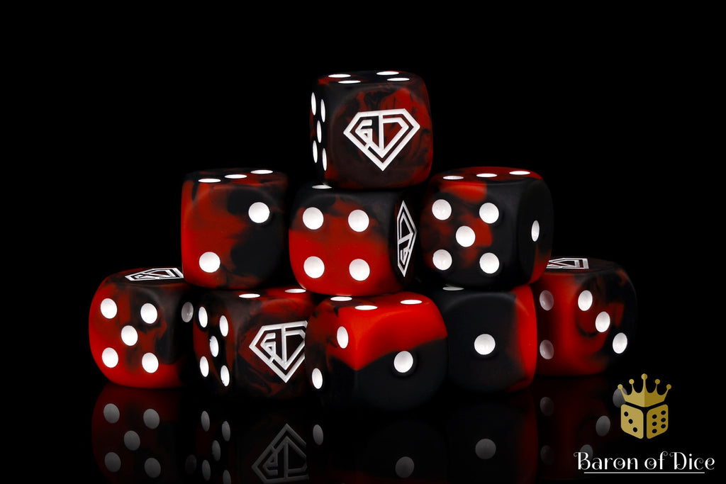 Angry Joe Show Official Dice - Red - Out of Play