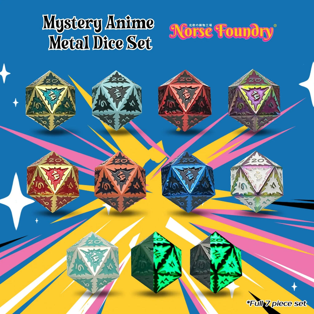 Anime Mystery Dice Set - Out of Play