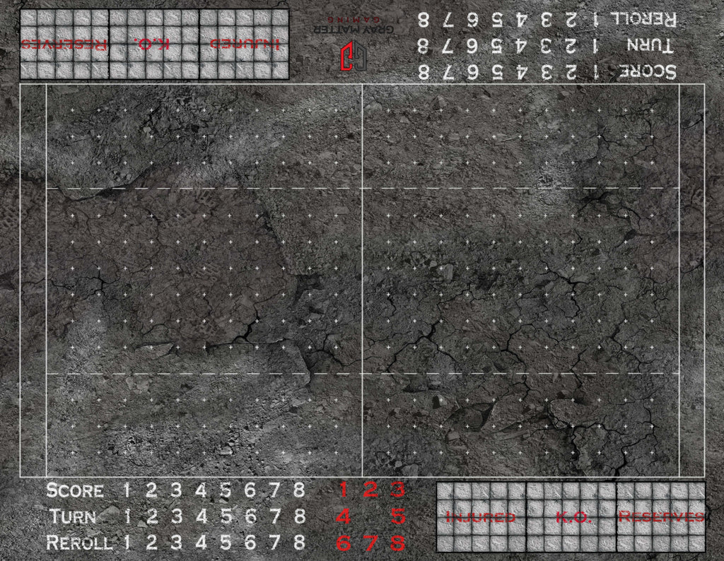 Bloody Fantasy Football - Double Sided Neoprene Mat with Bag