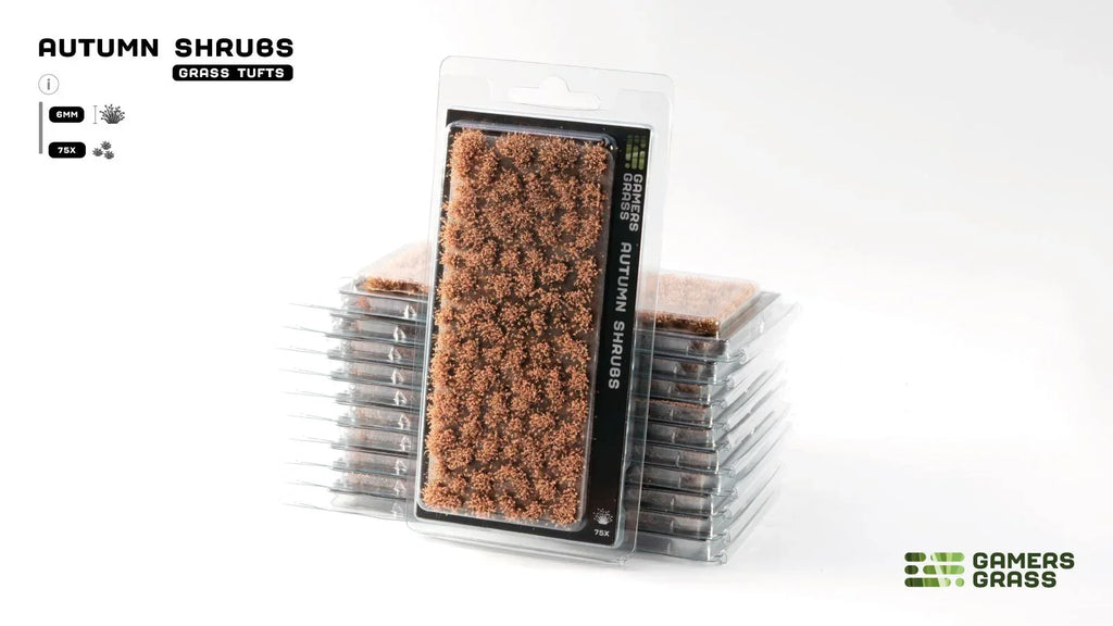 Gamers Grass - Shrub Set - Autumn - Out of Play
