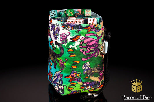 Magic Cats | Luxury RPG Dice Bag | Large