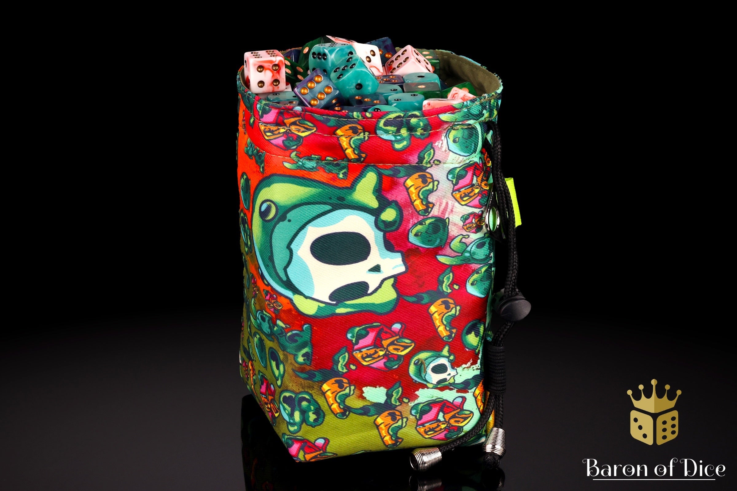 Slime Bunny | Luxury RPG Dice Bag | Large