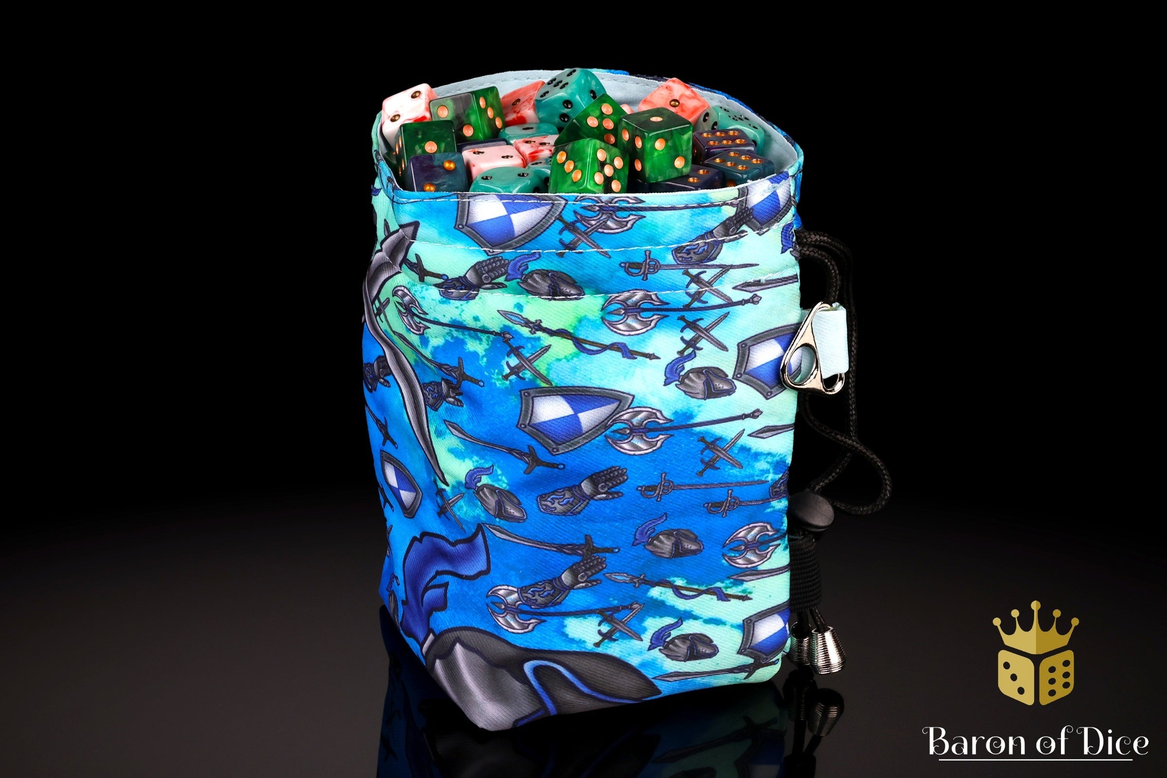 Fighter | Luxury RPG Dice Bag | Large