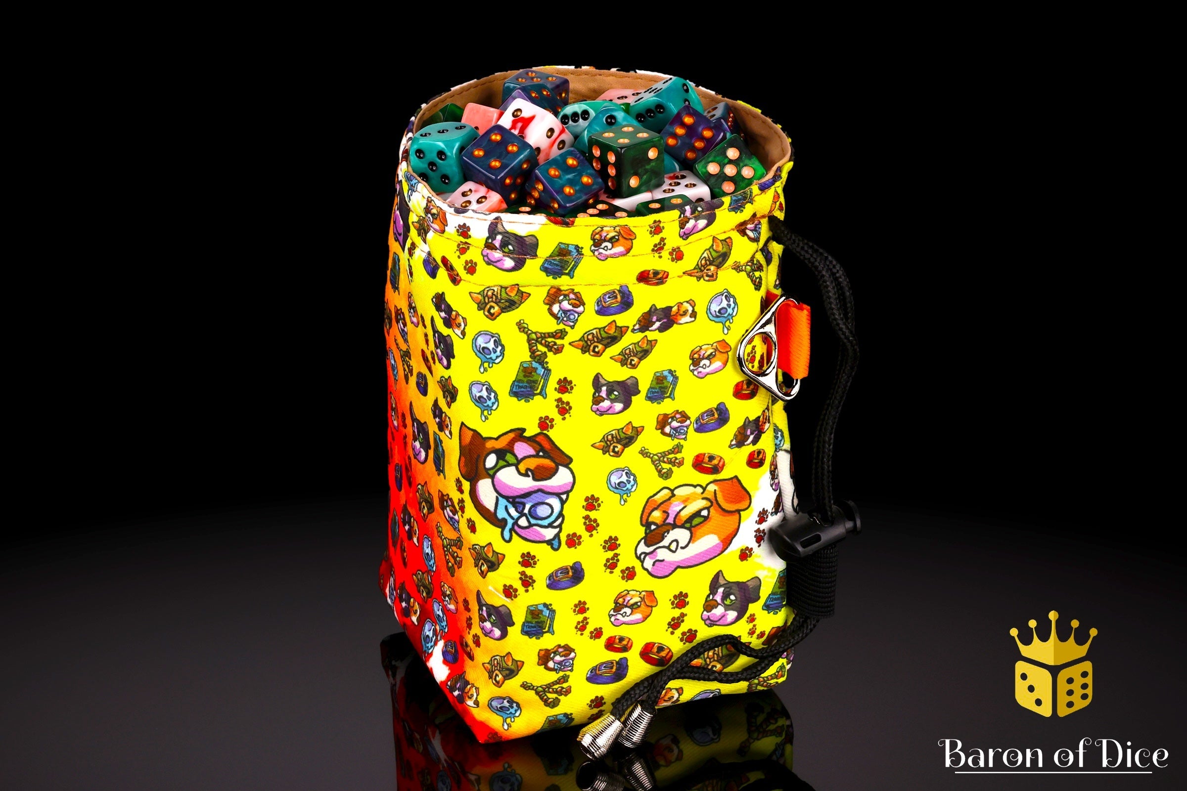 Cerebus | Luxury RPG Dice Bag | Large