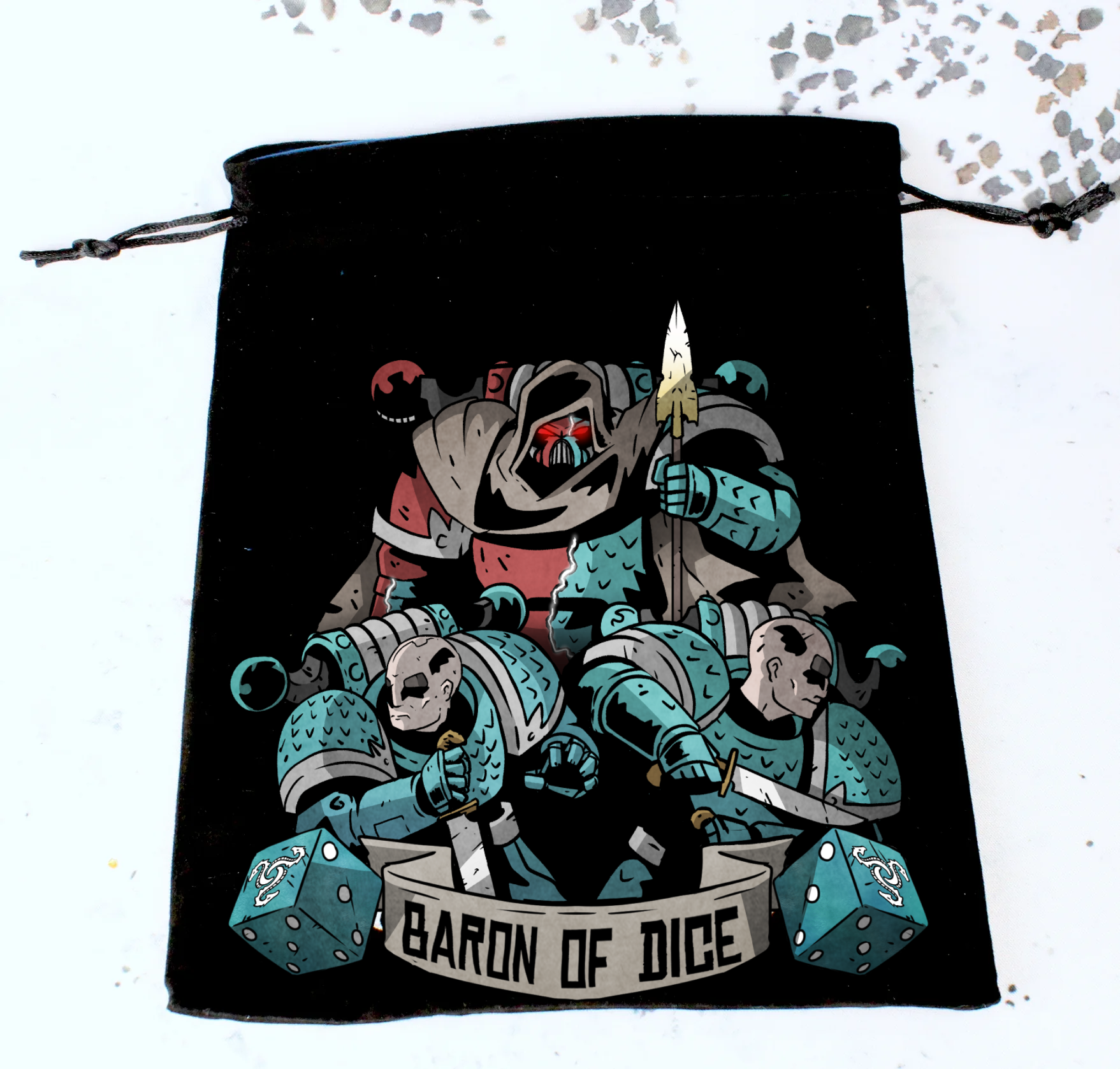 Premium Black Dice Bags