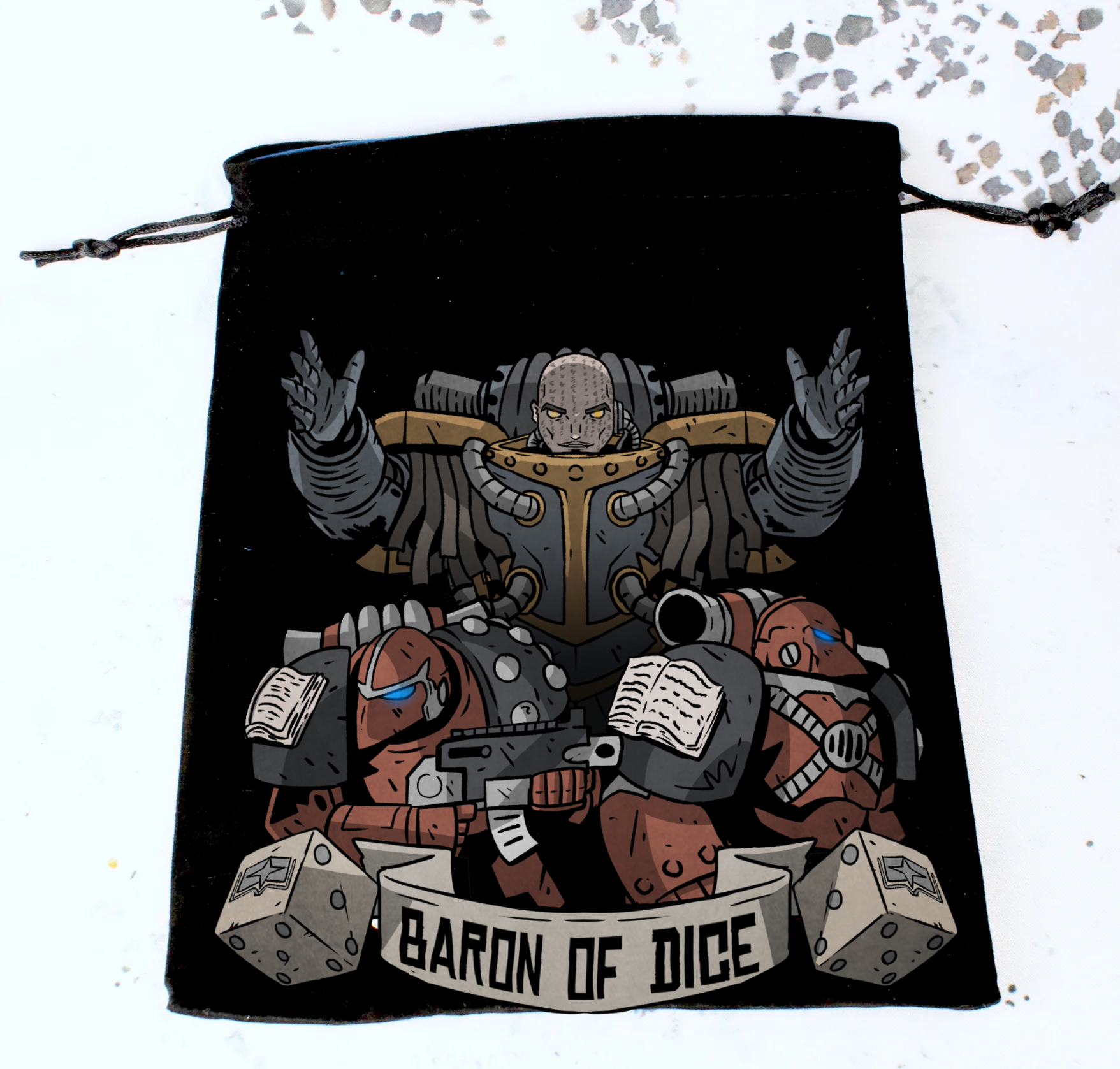 Premium Black Dice Bags