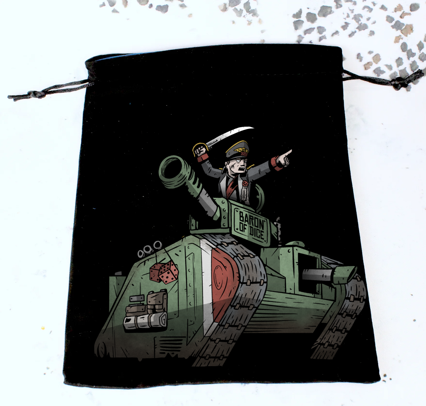 Premium Black Dice Bags