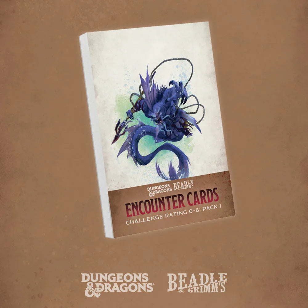 Encounter Cards (D&D) - Challenge Rating 0-6 PACK 1 - Out of Play