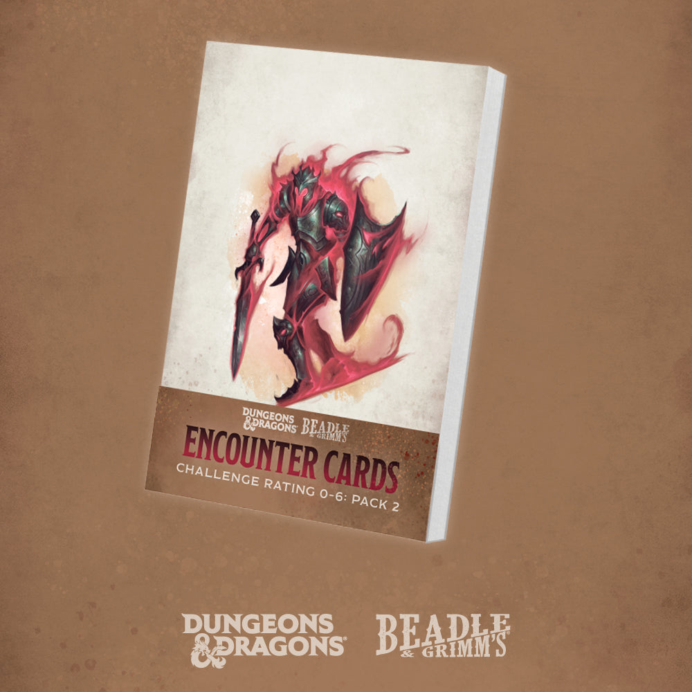 Encounter Cards (D&D) - Challenge Rating 0-6 PACK 2 - Out of Play