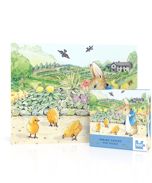 Spring Chicks Mini New York Puzzle Company