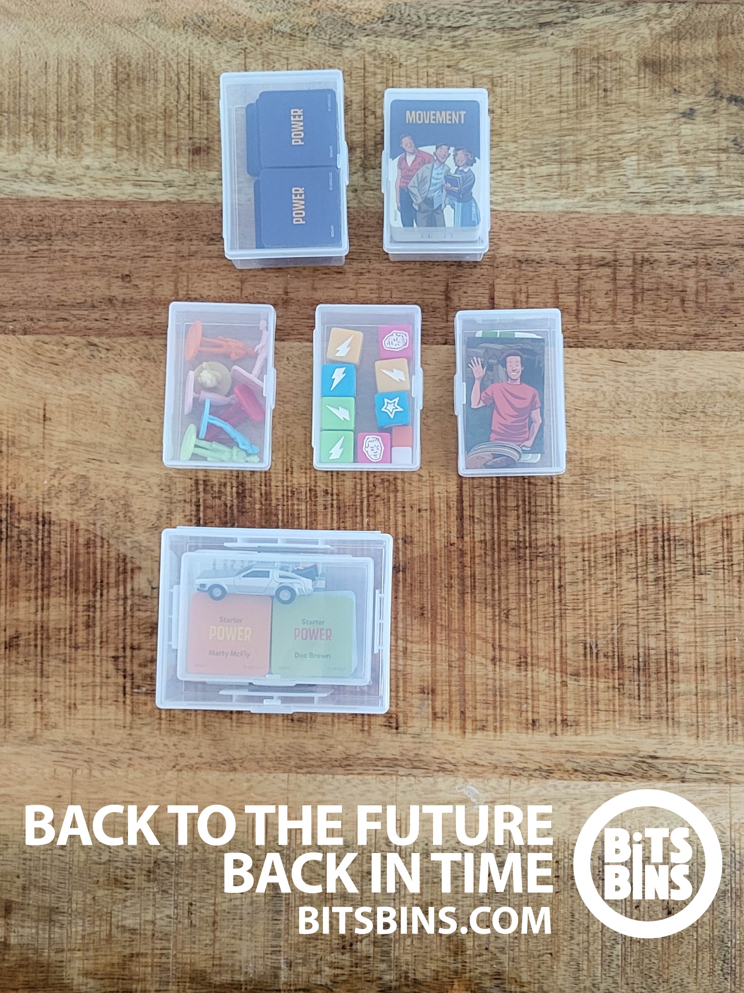 BitBins Back to the Future Back in Time - 4 Originals, 2 XLs, 1 100+ Card Box - Out of Play