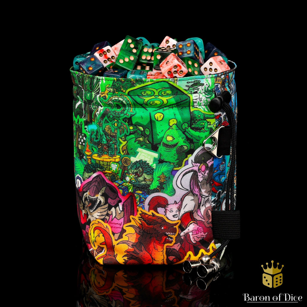 Baron Collage - Dice Bag - Out of Play