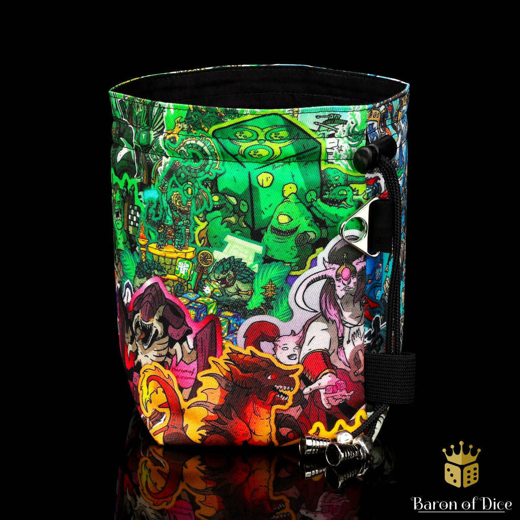 Baron Collage - Dice Bag - Out of Play