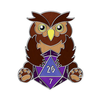 Bear - Hard Enamel Adventure Dice Pin Metal by Norse Foundry