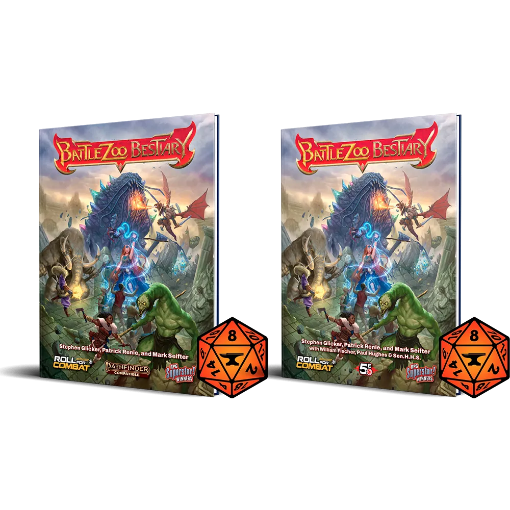 Battlezoo Bestiary Hardcover & PDF Roll For Combat