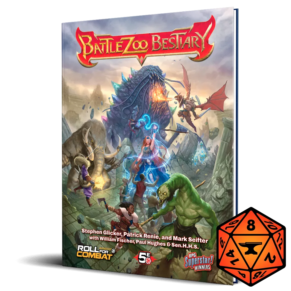Battlezoo Bestiary Hardcover & PDF Roll For Combat