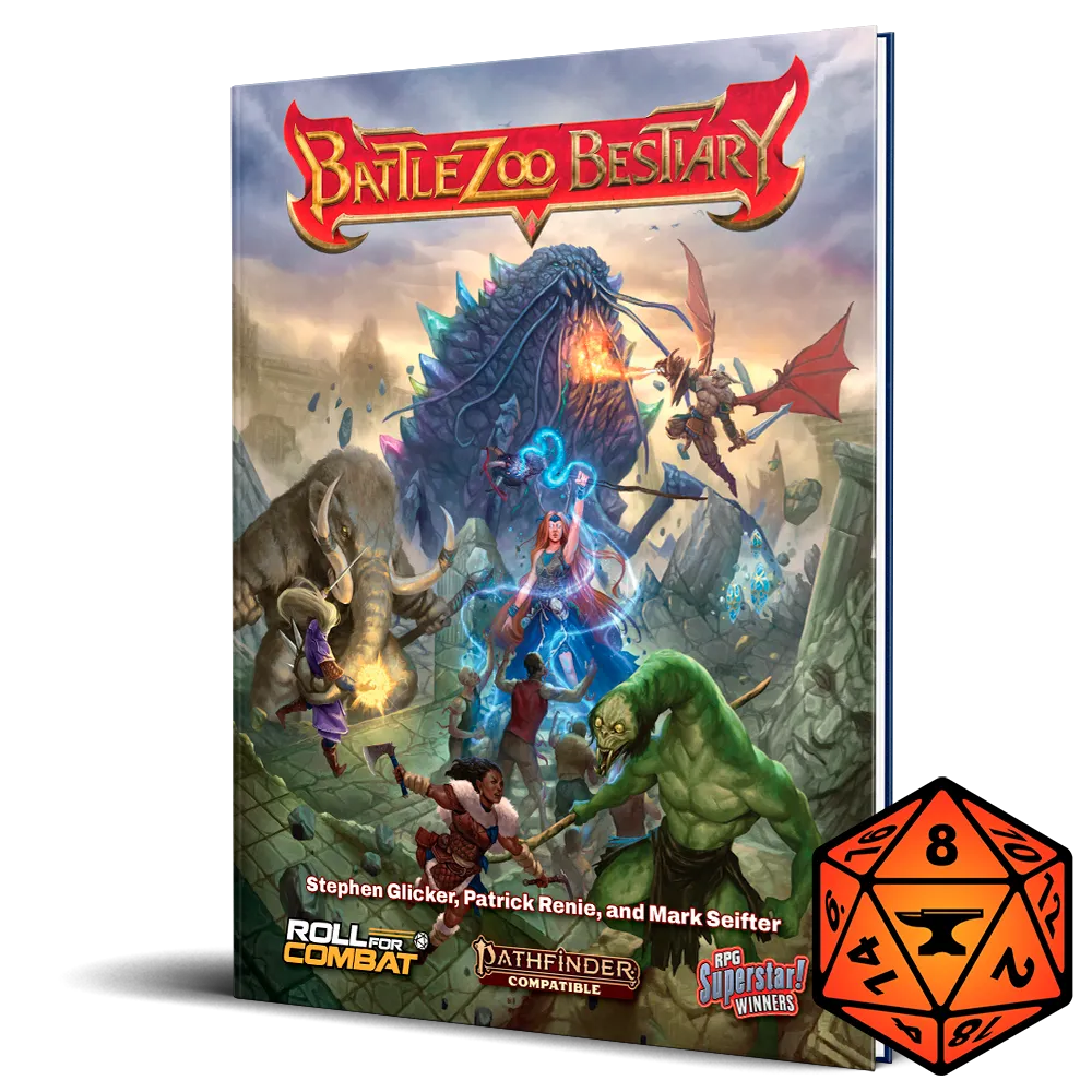 Battlezoo Bestiary Hardcover & PDF Roll For Combat