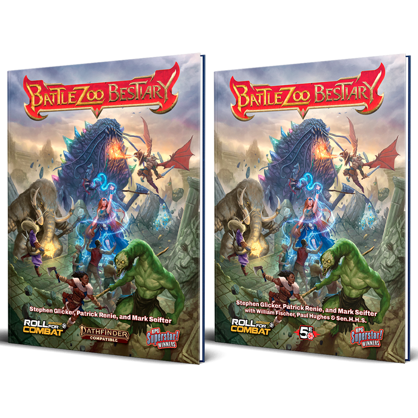 Battlezoo Bestiary Hardcover & PDF Roll For Combat