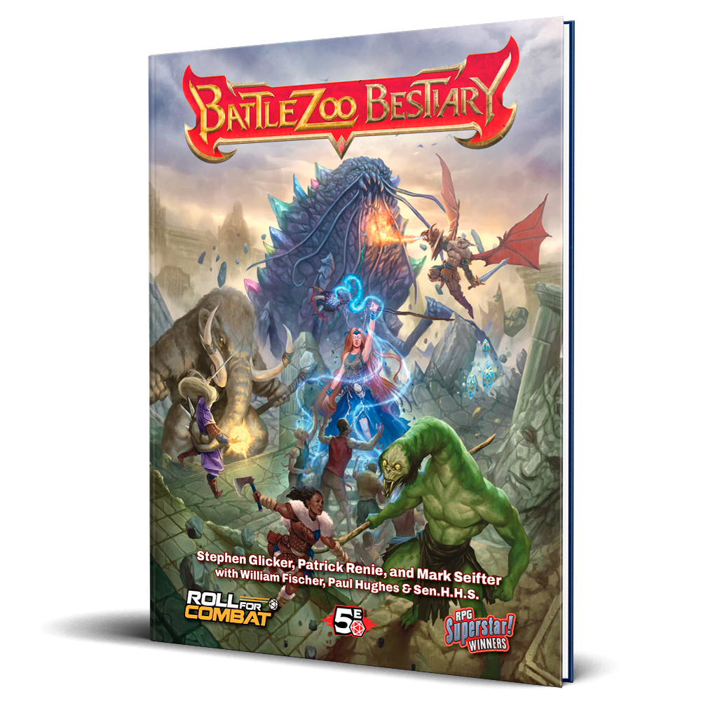 Battlezoo Bestiary Hardcover & PDF Roll For Combat