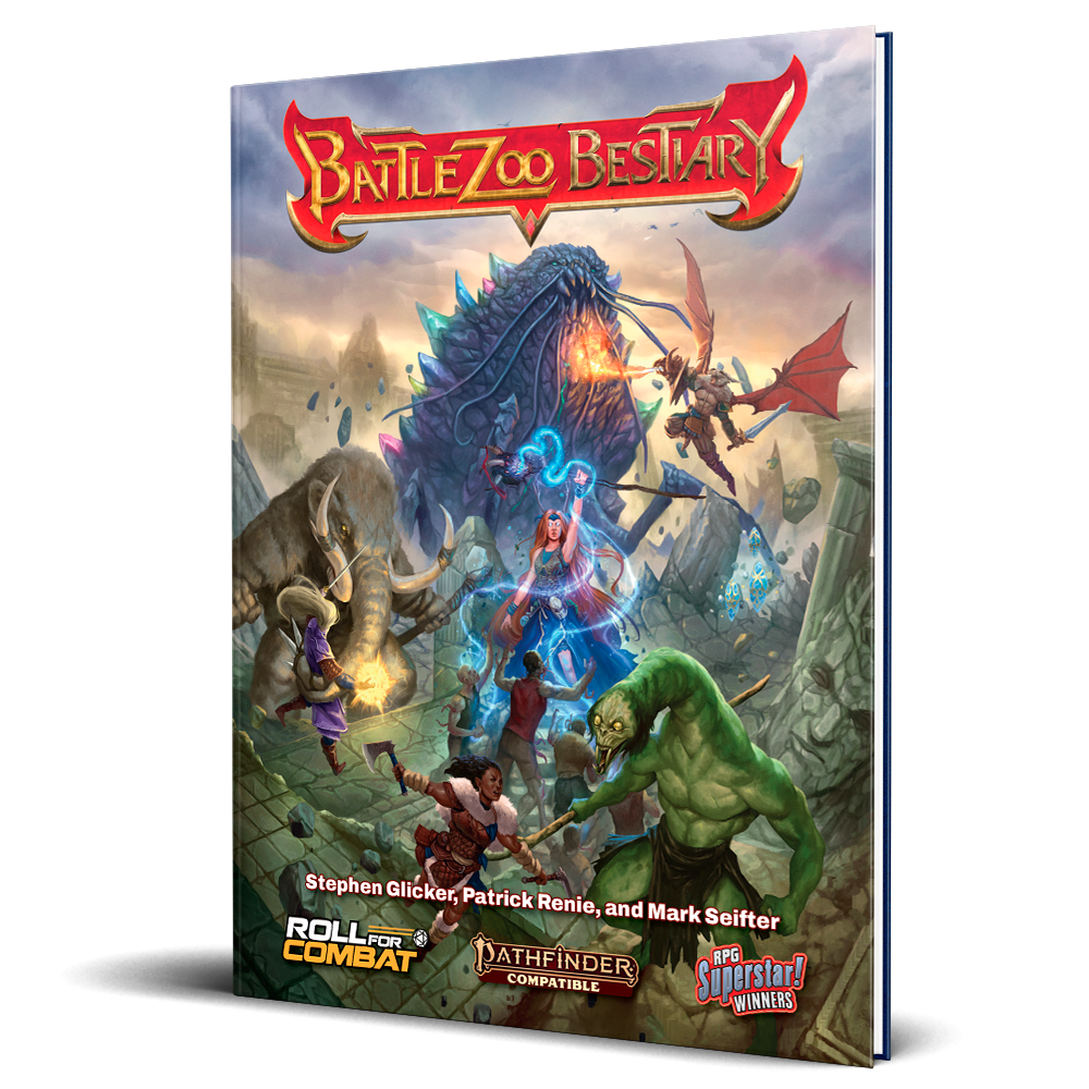 Battlezoo Bestiary Hardcover & PDF Roll For Combat