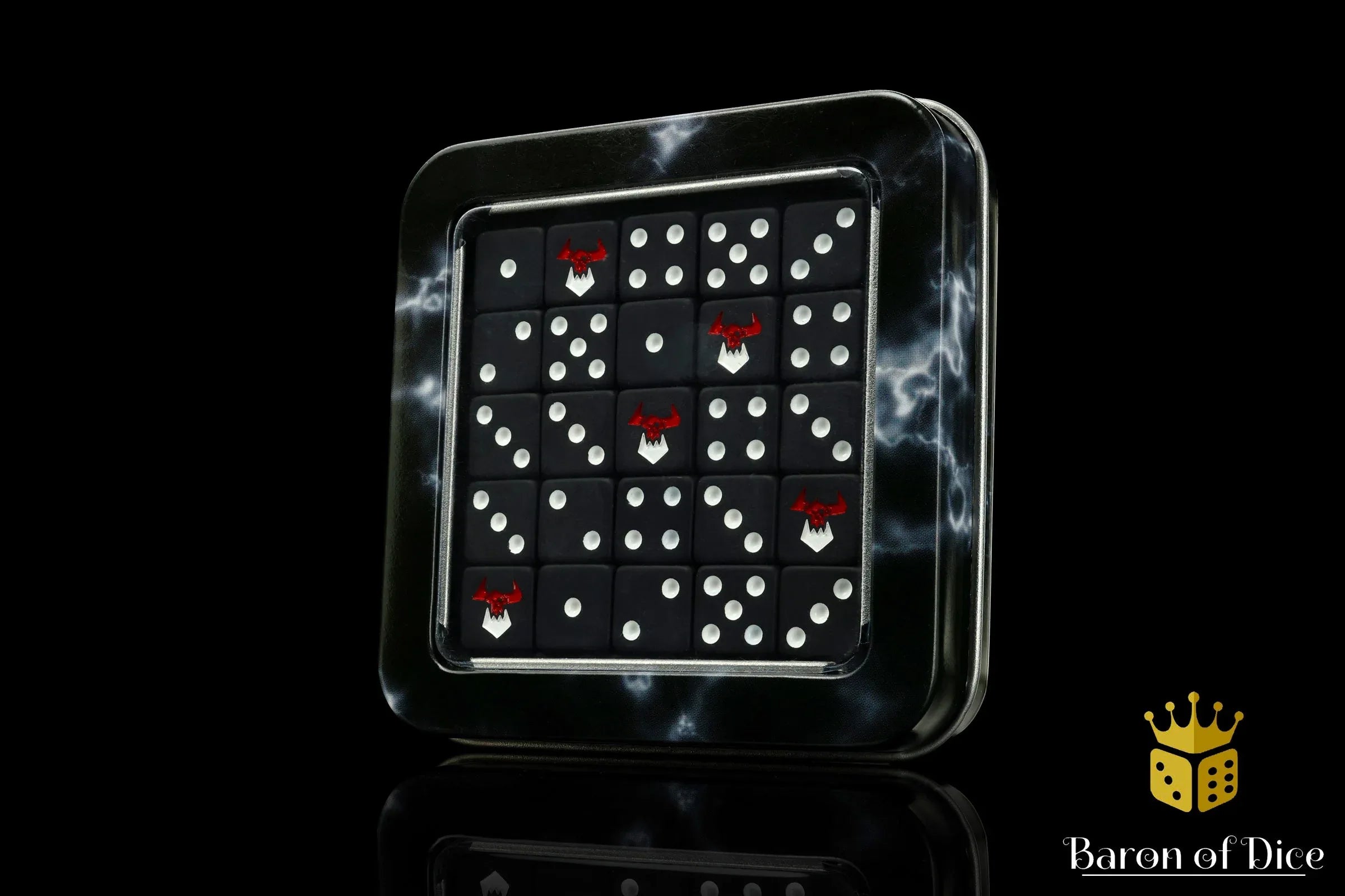 Black Orcs Dice - Out of Play