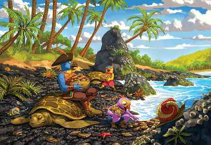Jewel of the Indigo Isles Hardcover & PDF Roll For Combat