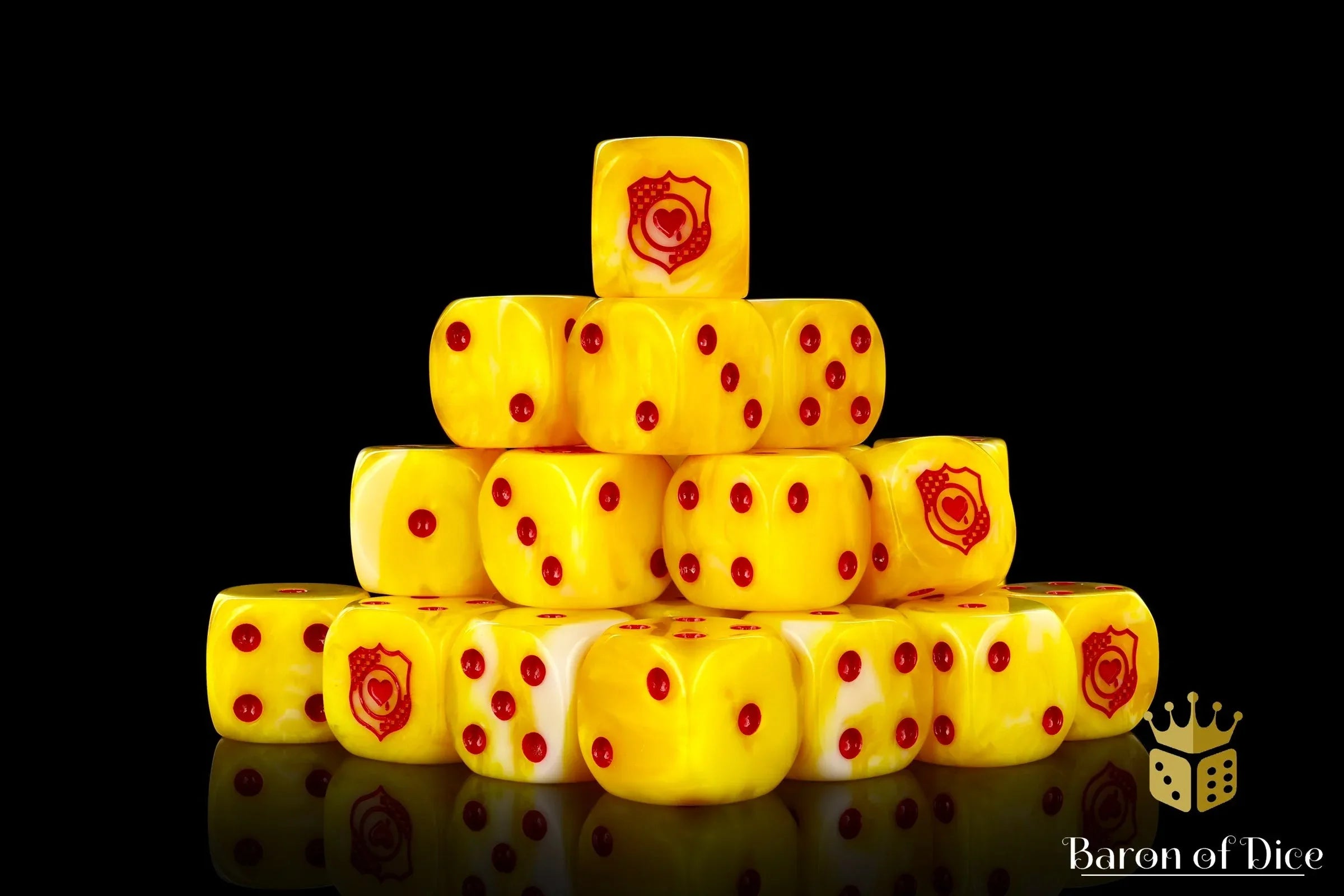 Bleeding Heart Dice - Out of Play