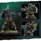 Warmachine: Southern Kriels Kithguard Journeyman & Ramhead