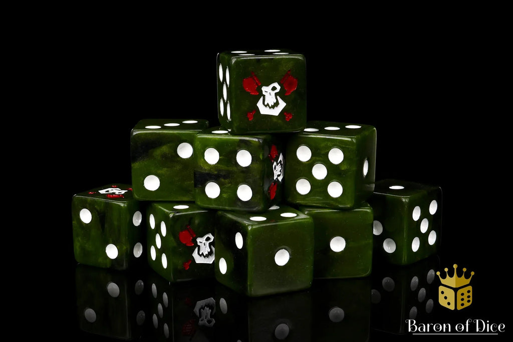 Bloody Orc Dice - Out of Play