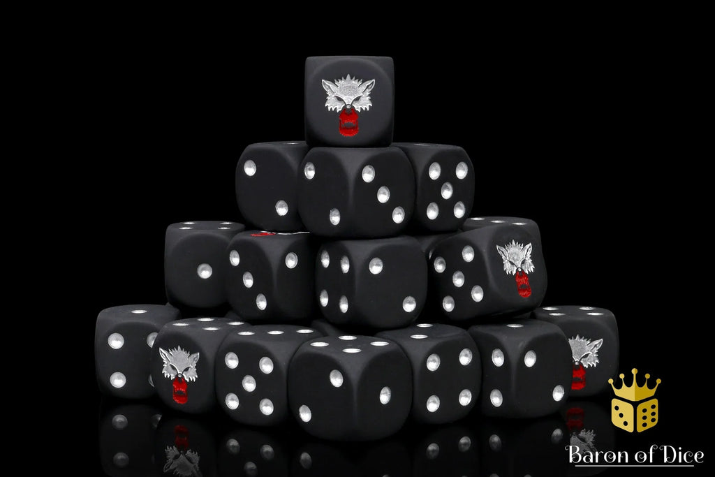 Bloody Wolf Dice - Out of Play