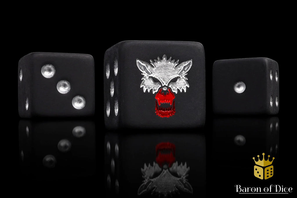 Bloody Wolf Dice - Out of Play