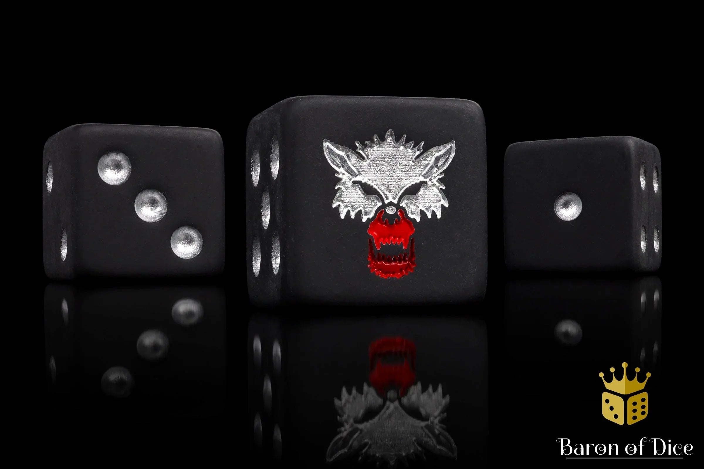 Bloody Wolf Dice - Out of Play