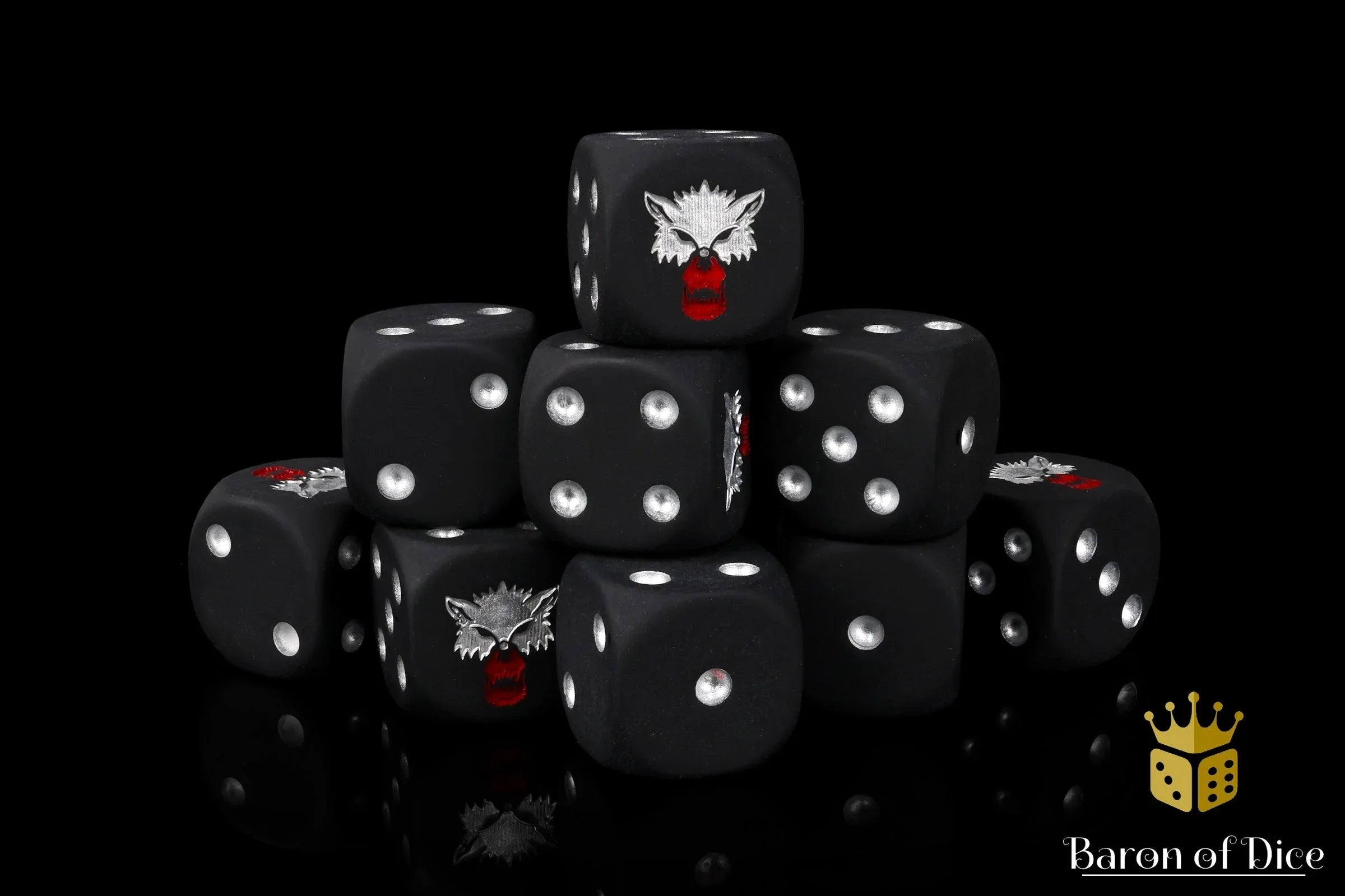 Bloody Wolf Dice - Out of Play