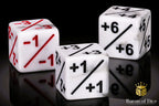 +1/ -1 Counters - Matte White - Set of 10 - Out of Play
