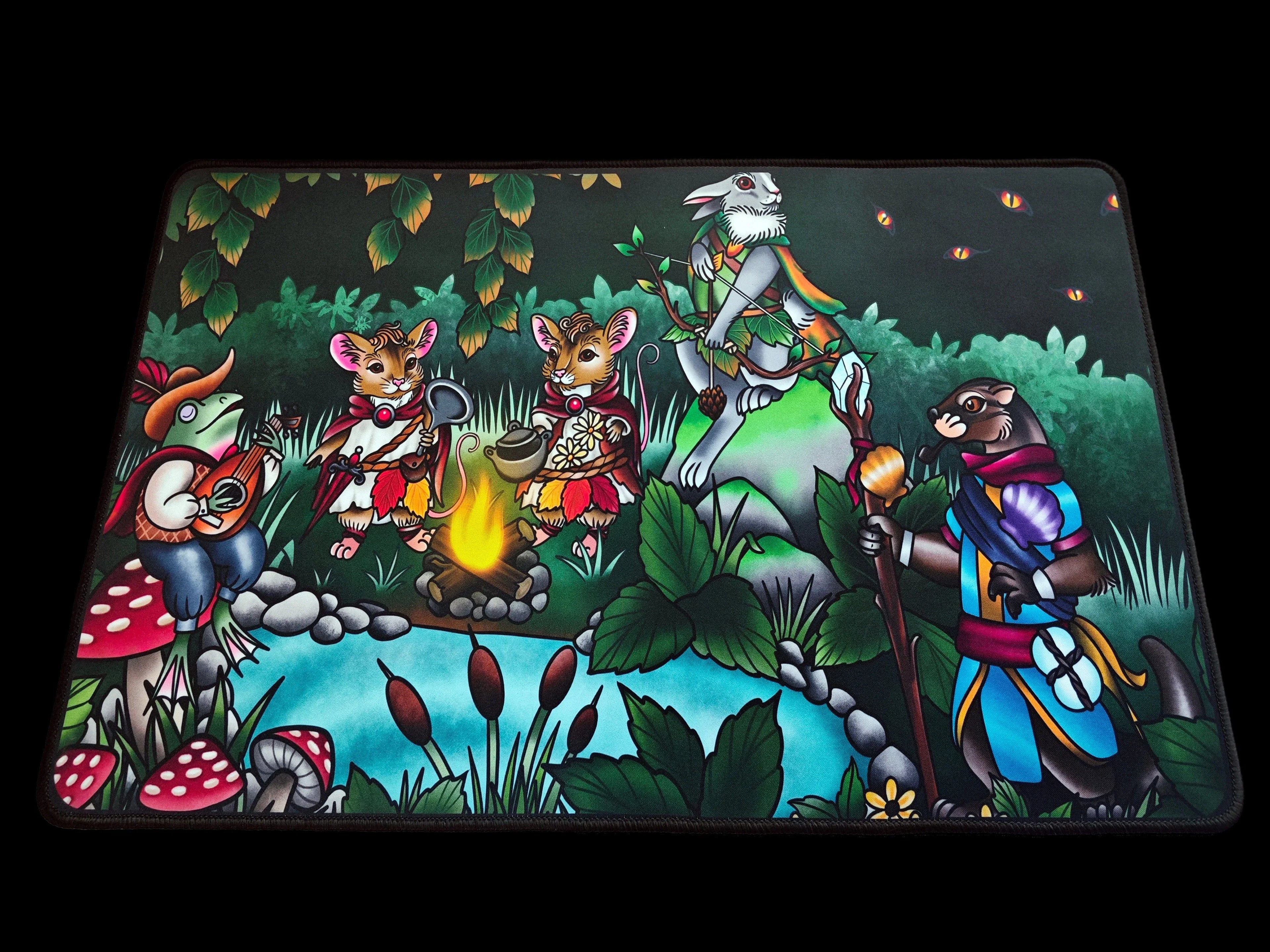 Premium Oversized Playmat - Forest Comrades - Out of Play