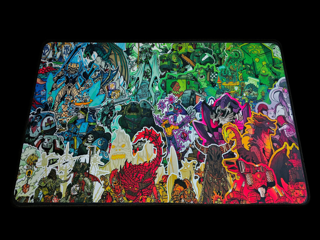 Premium Oversized Playmat - Collage - Out of Play