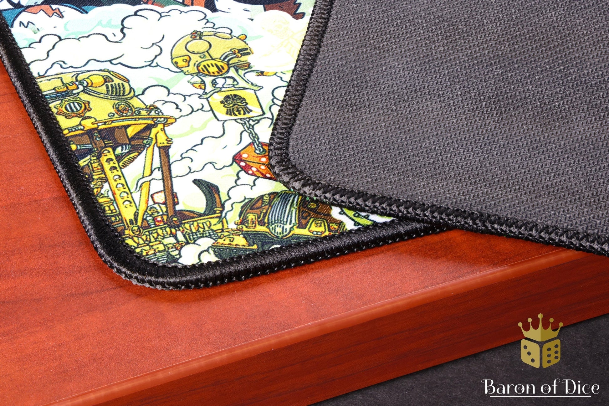 Premium Oversized Playmat - Collage BaronOfDice