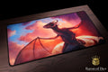 Premium Oversized Playmat - Red Dragon - Out of Play