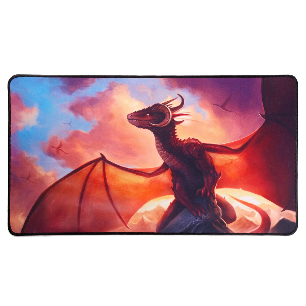Premium Oversized Playmat - Red Dragon - Out of Play