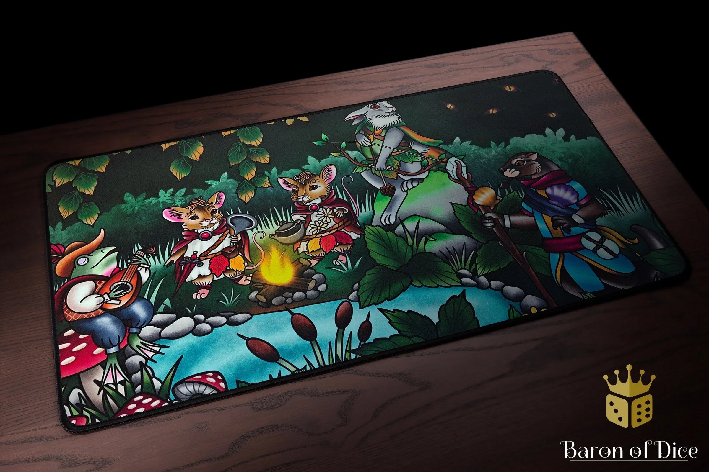 Premium Oversized Playmat - Forest Comrades - Out of Play